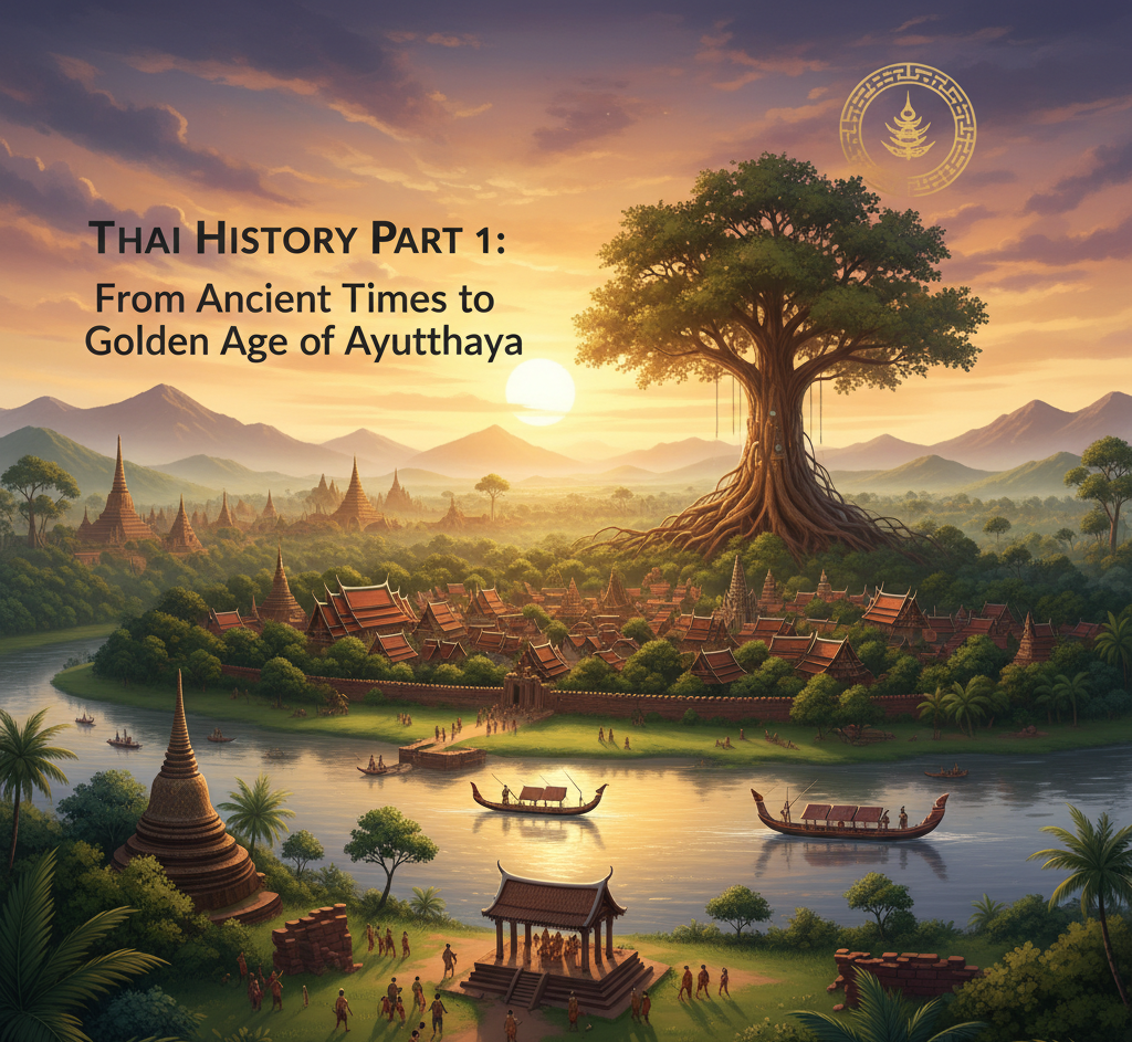 タイの歴史 第1部 スコータイ王朝の成立 タイ族の起源と古代王国